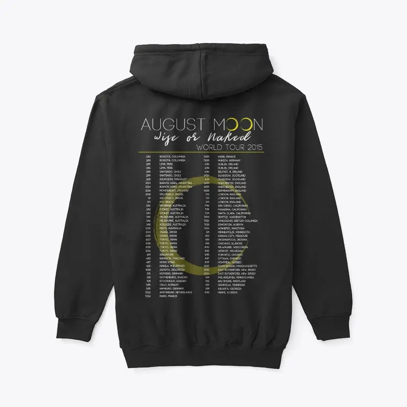 "Wise or Naked Tour" Zip Hoodie